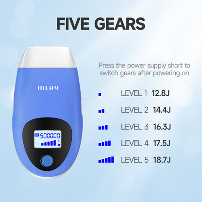 Mlay T3 IPL Hair removal - Elegant Blue